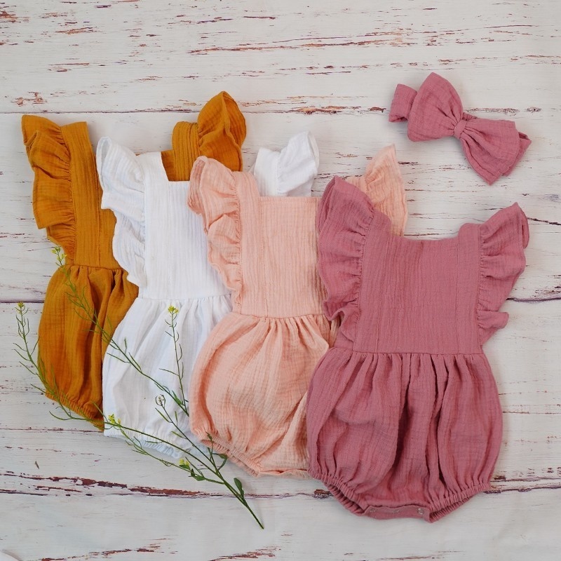 Baby Clothing Organic - Organiczna bawełna Baby Girl Clothes Summer