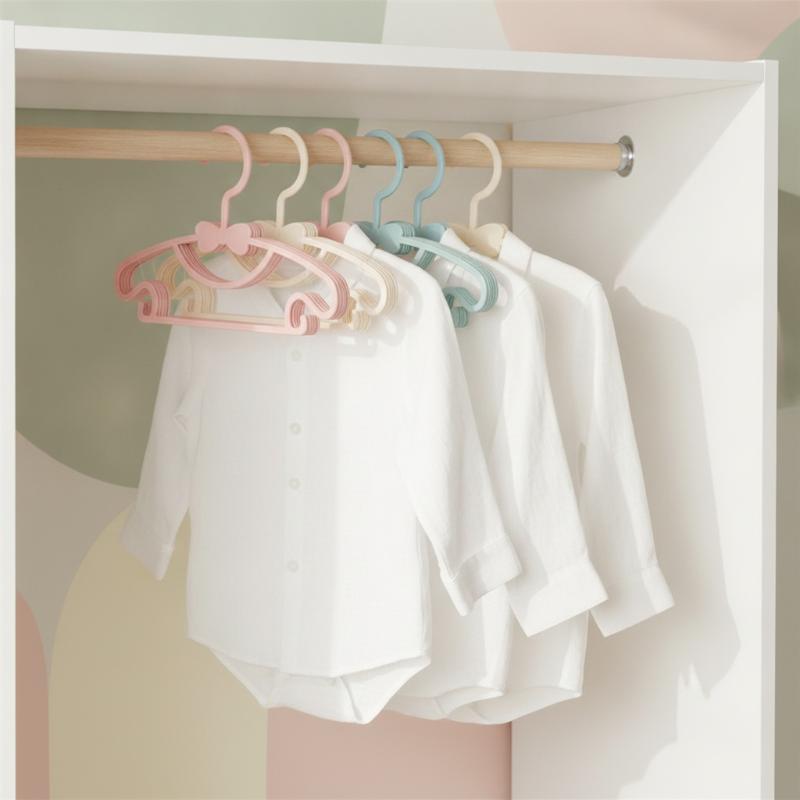 Baby Clothing Hanging Rack - 12 szt. Zestaw wieszaków na ubranka