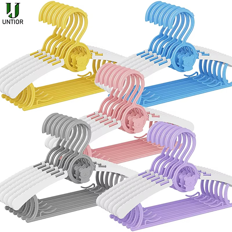 Baby Clothing Hanging Rack - 10 szt. Antypoślizgowych wieszaków na ubranka