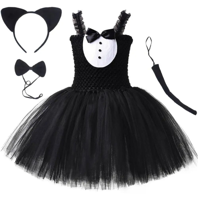 Biało-czarna sukienka tutu dla – Baby Clothing Dresser recenzja i cena