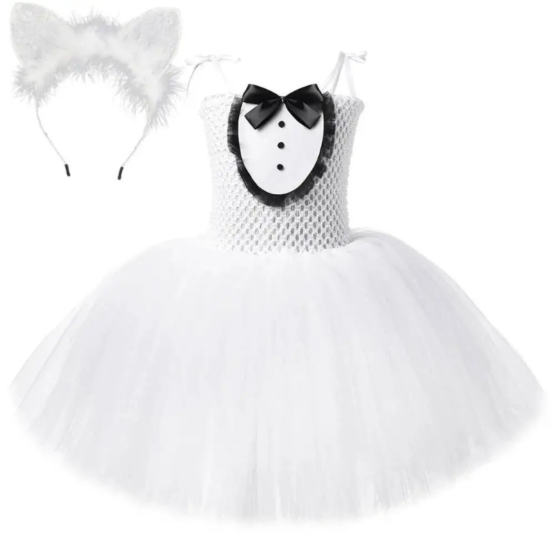 Biało-czarna sukienka tutu dla – Baby Clothing Dresser recenzja i cena