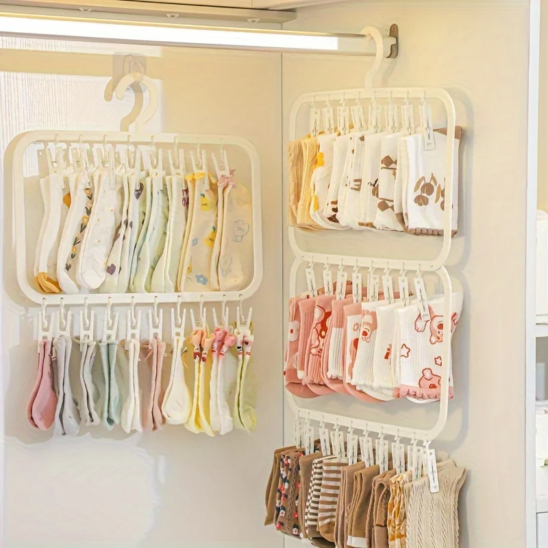 Wielofunkcyjny wieszak do susz – Baby Clothing Hanging Rack recenzja i cena