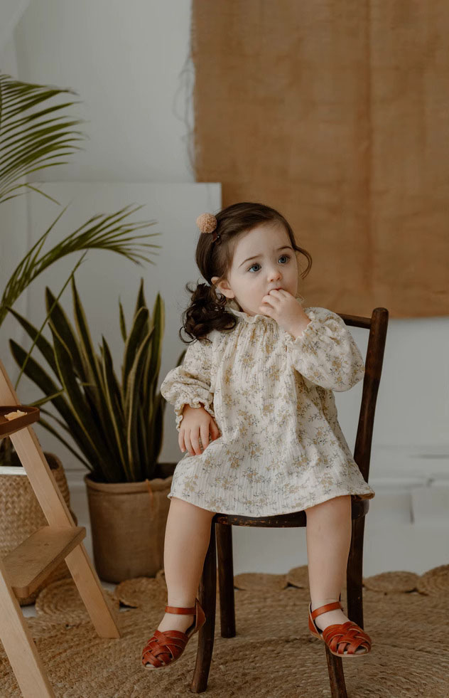 Kwiatowe dziecięce sukienki dl – Baby Clothing Organic recenzja i cena