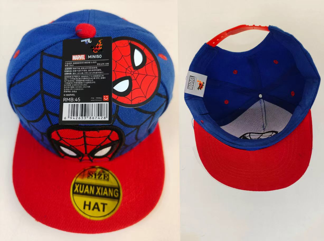 Anime Cartoon Czapki Spiderman – Baby Clothing Usa recenzja i cena